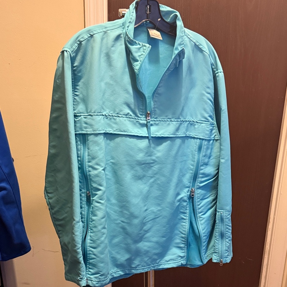 Nike Aqua Blue Athletic Jacket